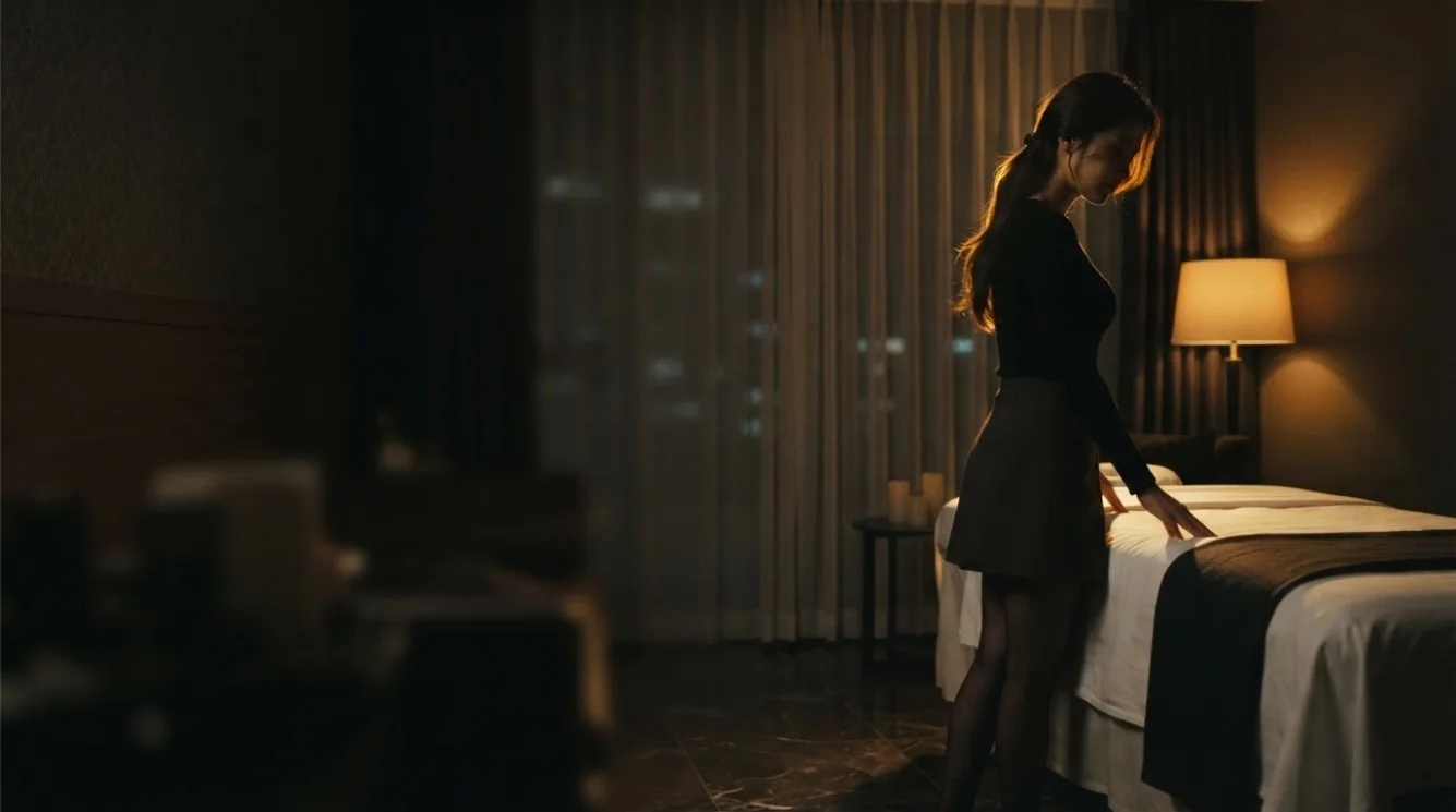 Editorial hotel-style massage scene accompanying the Gaepo 4-dong hotel arrival guide, view 3