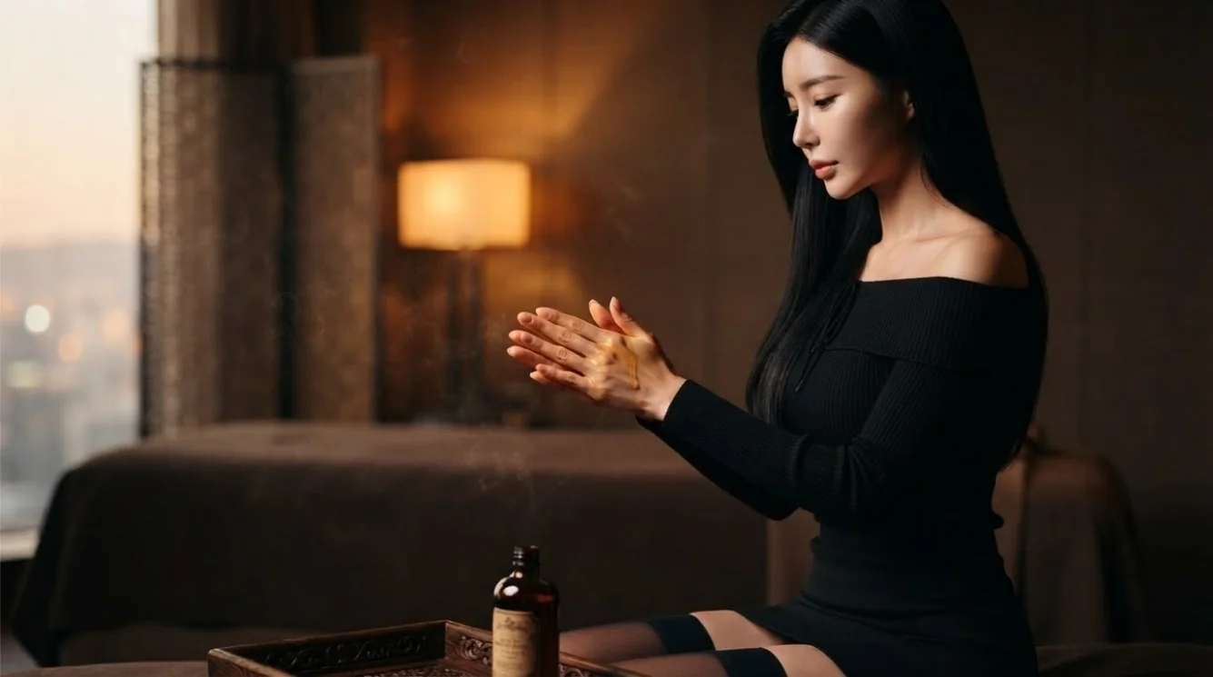 Editorial hotel-style massage scene accompanying the Yangjae 2-dong getting around guide, view 1